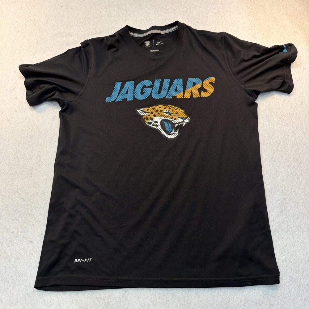 Jacksonville Jaguars Nike NFL On Field Dri-Fit Short‎ Sleeve Shirt Men's Medium